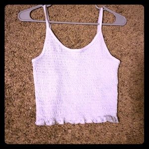 Hollister smoked cropped cami